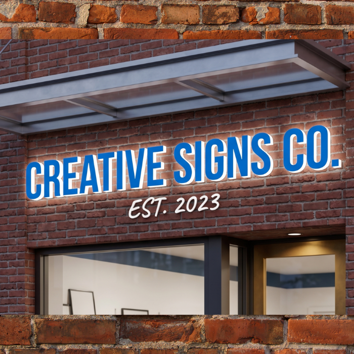 Front Lit Signs